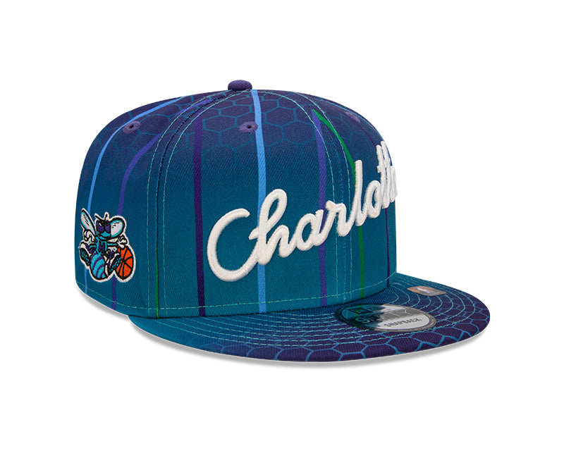 Charlotte Hornets New Era 2021/22 City Edition Alternate 9FIFTY Snapback Adjustable Hat - Team Color