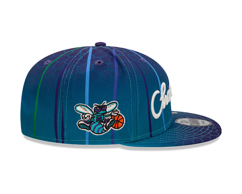 Charlotte Hornets New Era 2021/22 City Edition Alternate 9FIFTY Snapback Adjustable Hat - Team Color