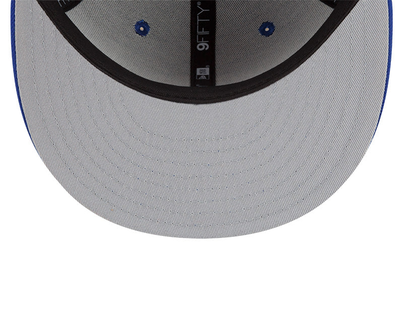 Minnesota Timberwolves New Era 2021/22 City Edition Alternate 9FIFTY Snapback Adjustable Hat - Royal Blue