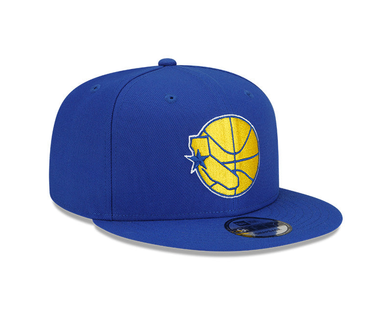 Golden State Warriors New Era 2021/22 City Edition Alternate 9FIFTY Snapback Adjustable Hat - Royal Blue