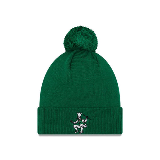Boston Celtics '21 NBA City Edition New Era Kelly Green Alternate Cuffed Knit Hat - Pro Jersey Sports