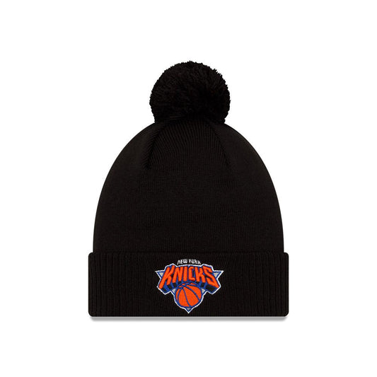 New York Knicks '21 NBA City Edition New Era Black Alternate Cuffed Knit Hat