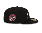 Chicago White Sox 3 Time World Series Champions Edition Black New Era 59FIFTY Fitted Hat - Pro Jersey Sports