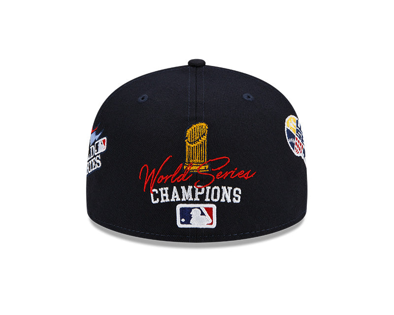 Boston Red Sox 9 Time World Series Champions Edition Navy New Era 59FIFTY Fitted Hat