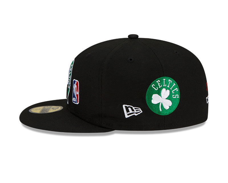 Boston Celtics 17 Time NBA Champions Edition Black New Era 59FIFTY Fitted Hat