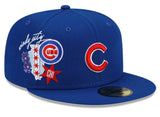 Chicago Cubs New Era Q4 Blue Windy City 59FIFTY Fitted Hat - Pro Jersey Sports