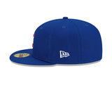 Chicago Cubs New Era Q4 Blue Windy City 59FIFTY Fitted Hat - Pro Jersey Sports