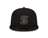Chicago White Sox New Era Black 2022 Spring Training 59FIFTY Fitted Hat - Pro Jersey Sports