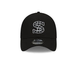 Men's Chicago White Sox New Era Black Batting Practice 39THIRTY Flex-Fit Hat - Pro Jersey Sports