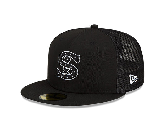 Chicago White Sox New Era Black Batting Practice 59FIFTY Fitted Hat