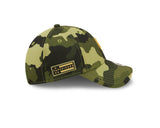 Chicago Cubs New Era 2022 MLB Armed Forces Day 9FORTY Adjustable Hat - Camo - Pro Jersey Sports