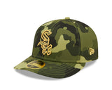 Chicago White Sox New Era Low Profile 2022 MLB Armed Forces Day On-Field 59FIFTY Fitted Hat - Camo - Pro Jersey Sports