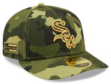 Chicago White Sox New Era Low Profile 2022 MLB Armed Forces Day On-Field 59FIFTY Fitted Hat - Camo - Pro Jersey Sports