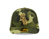 Chicago White Sox New Era Low Profile 2022 MLB Armed Forces Day On-Field 59FIFTY Fitted Hat - Camo - Pro Jersey Sports