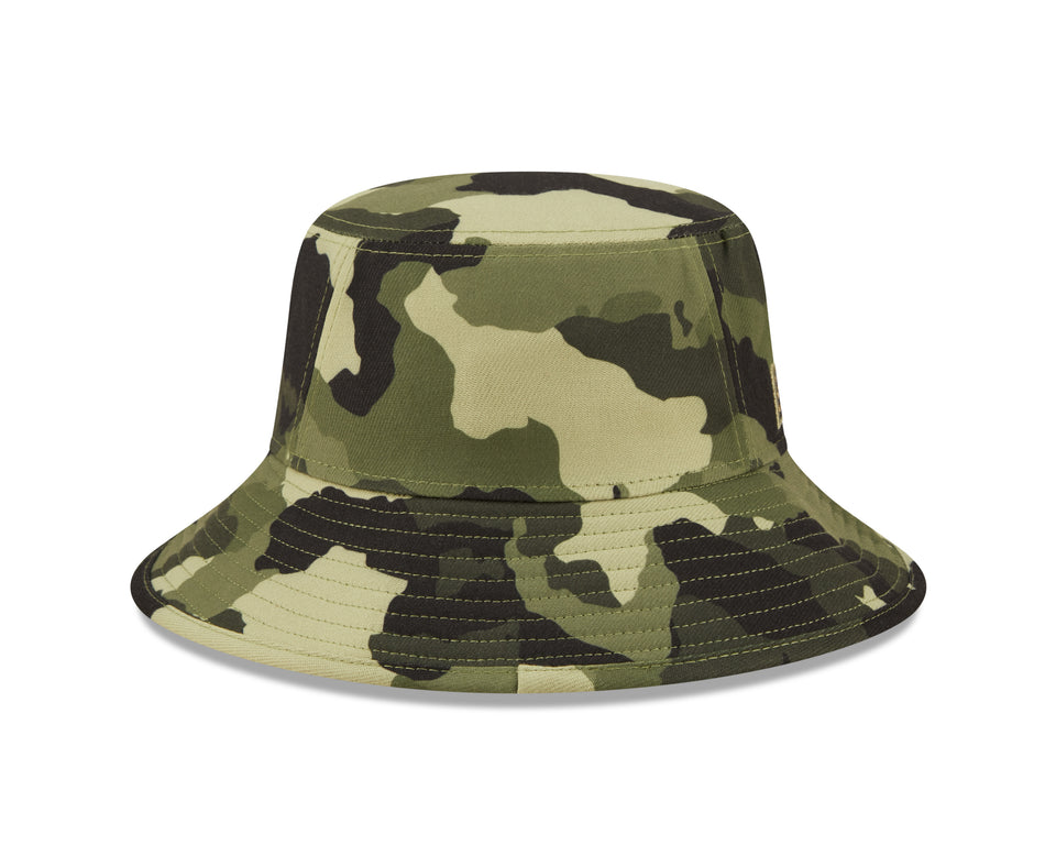 Chicago Cubs Camo 2022 Armed Forces Day Bucket Hat By New Era