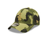Chicago White Sox New Era 2022 MLB Armed Forces Day 9FORTY Adjustable Hat - Camo - Pro Jersey Sports