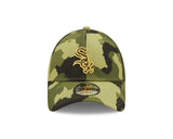 Chicago White Sox New Era 2022 MLB Armed Forces Day 9FORTY Adjustable Hat - Camo - Pro Jersey Sports
