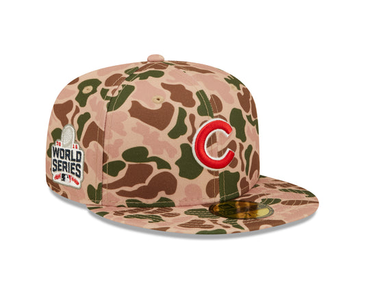 Chicago Cubs New Era 2016 World Series Duck Camo 59FIFTY Fitted Hat
