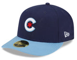 Men's Chicago Cubs New Era Navy/Light Blue City Connect Low Profile 59FIFTY Fitted Hat - Pro Jersey Sports