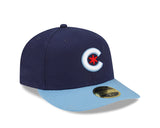 Men's Chicago Cubs New Era Navy/Light Blue City Connect Low Profile 59FIFTY Fitted Hat - Pro Jersey Sports