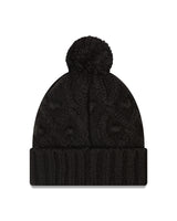 Women's Chicago White Sox New Era Black Toasty Cuffed Pom Knit Hat - Pro Jersey Sports