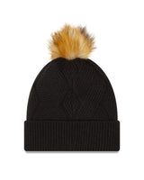 Women's Chicago White Sox New Era Black Snowy Cuffed Knit Hat with Pom - Pro Jersey Sports