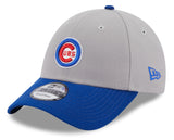 Chicago Cubs New Era The League 2 Tone Gray/Royal 9FORTY Adjustable Hat - Pro Jersey Sports