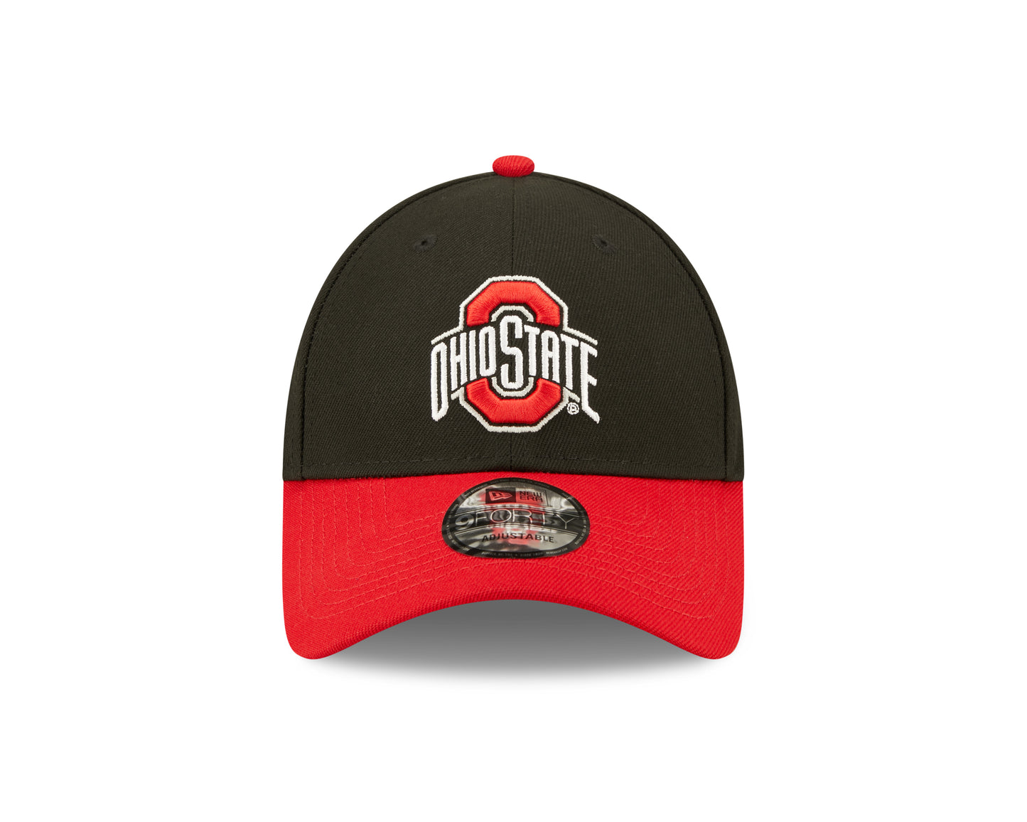 Ohio State Buckeyes 2 Tone Black/Scarlet NCAA New Era The League 9Forty Adjustable Hat