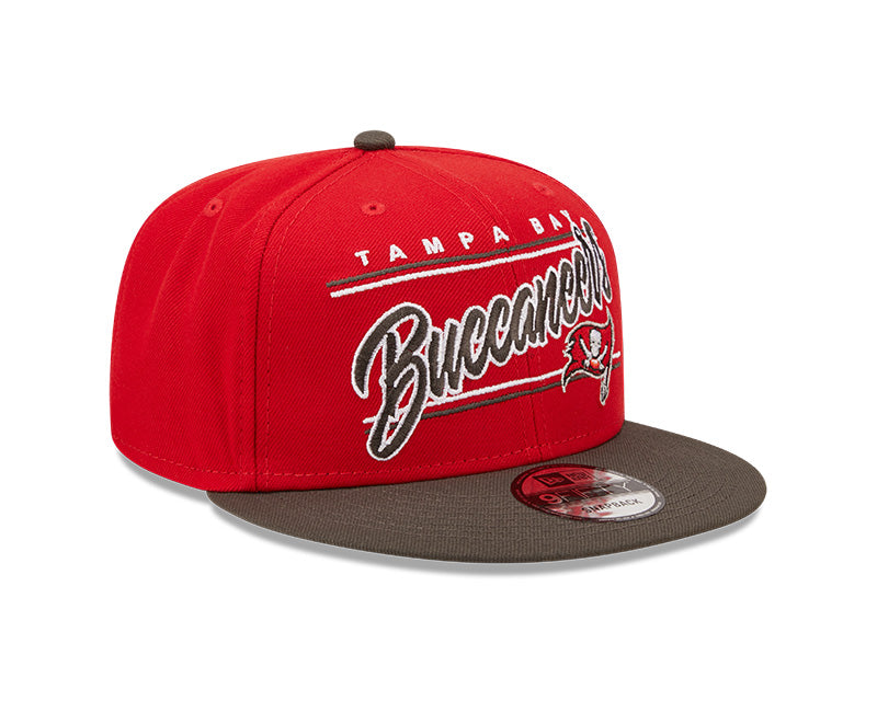 Tampa Bay Buccaneers New Era Team Script 2 Tone 9FIFTY Snapback Hat
