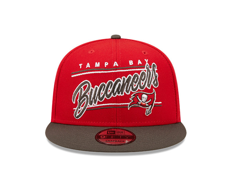 Tampa Bay Buccaneers New Era Team Script 2 Tone 9FIFTY Snapback Hat