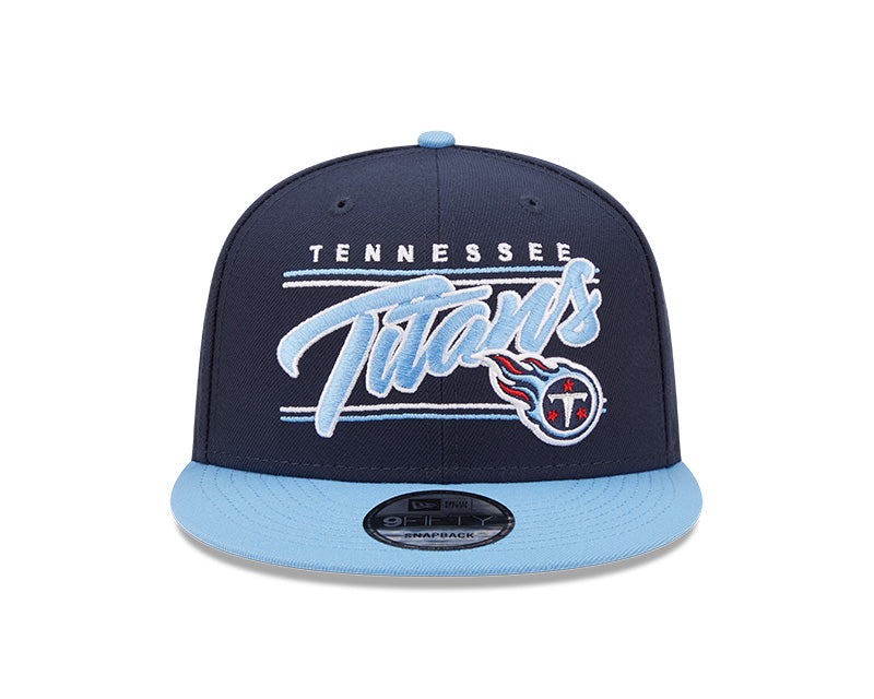 Tennessee Titans New Era Team Script 2 Tone 9FIFTY Snapback Hat