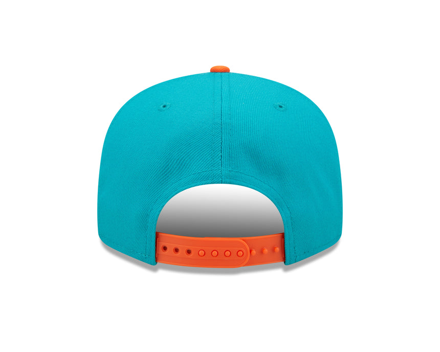 Miami Dolphins New Era Team Script 2 Tone 9FIFTY Snapback Hat - Pro Jersey Sports