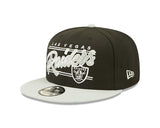 Las Vegas Raiders New Era Team Script 2 Tone 9FIFTY Snapback Hat - Pro Jersey Sports
