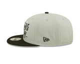Oakland Raiders New Era Team Script 2 Tone 9FIFTY Snapback Hat - Pro Jersey Sports