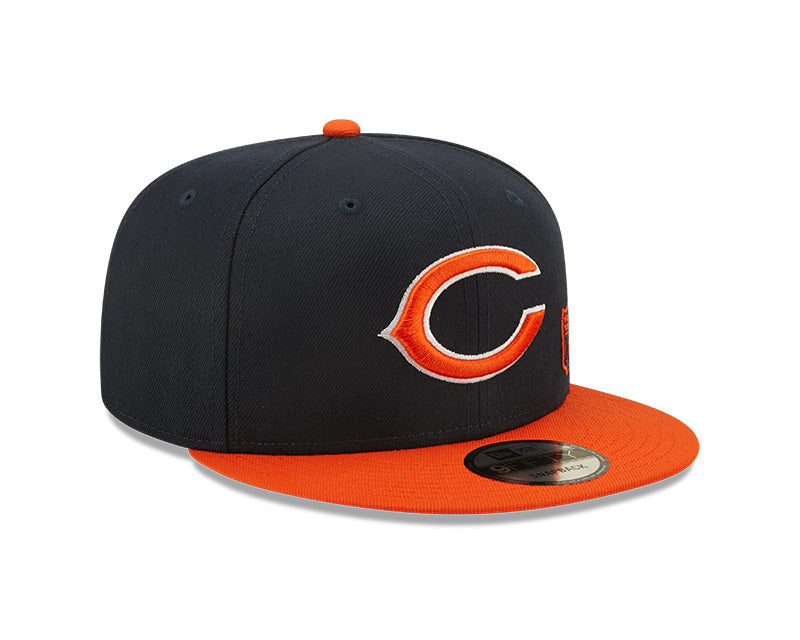 Chicago Bears Primary Logo New Era 2 Tone League Flawless 9FIFTY Snapback Hat