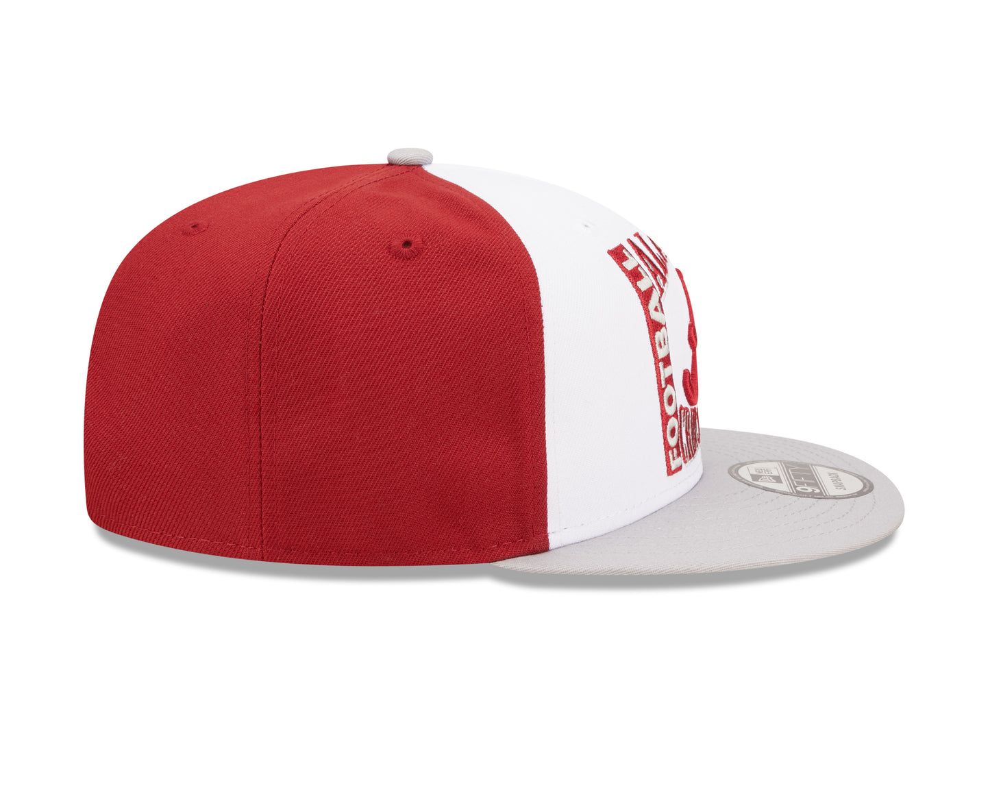 Alabama Crimson Tide Football Retro Sport 3 Tone New Era 9FIFTY Snapback Hat