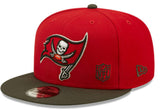 Tampa Bay Buccaneers New Era 2 Tone League Flawless 9FIFTY Snapback Hat - Pro Jersey Sports