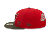 Tampa Bay Buccaneers New Era 2 Tone League Flawless 9FIFTY Snapback Hat - Pro Jersey Sports