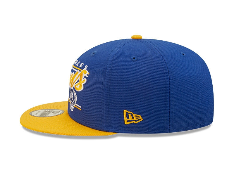 Los Angeles Rams New Era Team Script 2 Tone 9FIFTY Snapback Hat