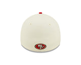 Men's San Francisco 49ers New Era Cream/Red 2022 Sideline 39THIRTY Flex Hat - Pro Jersey Sports