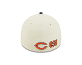 Men's Chicago Bears Primary Logo New Era Cream/Navy 2022 Sideline 39THIRTY Flex Hat - Pro Jersey Sports