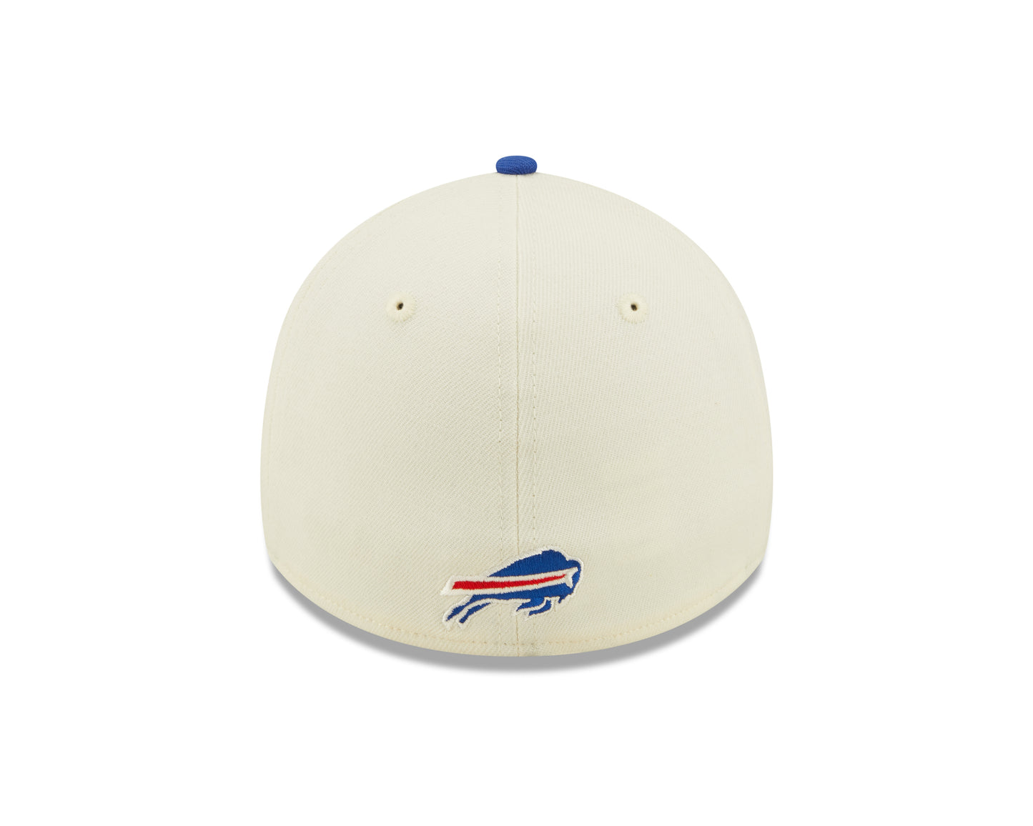 Men's Buffalo Bills New Era Cream/Royal 2022 Sideline 39THIRTY Flex Hat