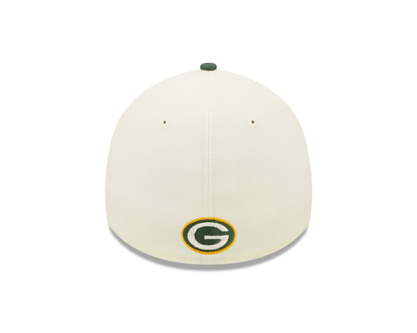 Men's Green Bay Packers New Era Cream/Green 2022 Sideline 39THIRTY Flex Hat
