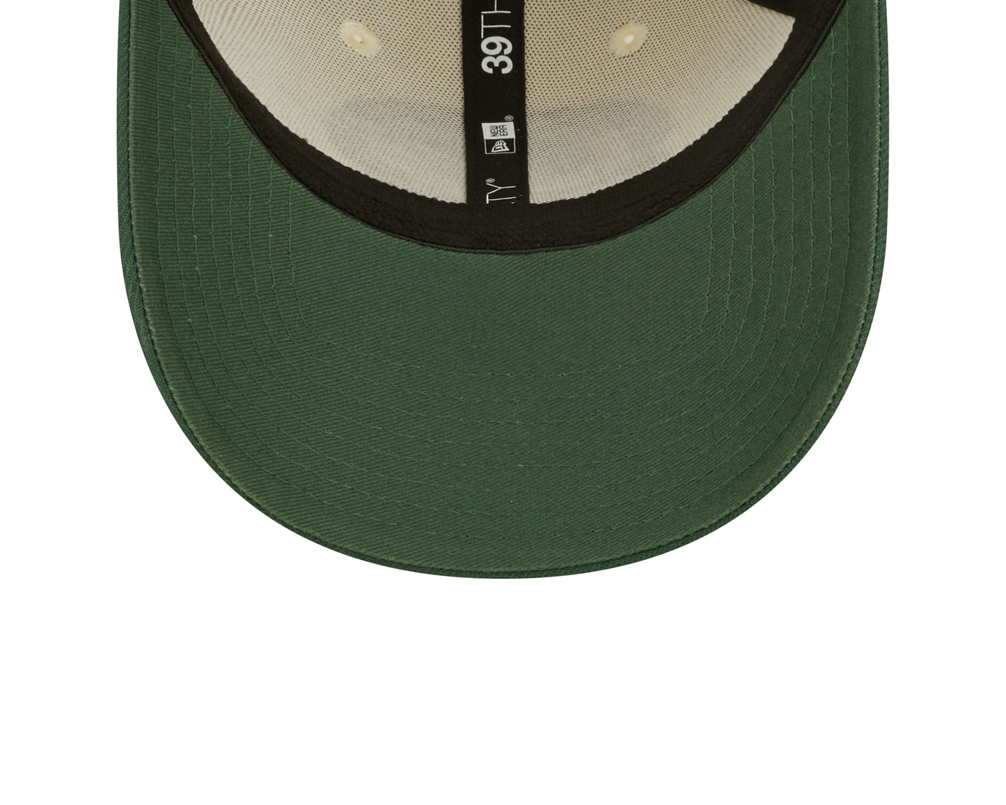 Men's Green Bay Packers New Era Cream/Green 2022 Sideline 39THIRTY Flex Hat