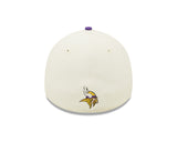 Men's Minnesota Vikings New Era Cream/Purple 2022 Sideline 39THIRTY Flex Hat - Pro Jersey Sports