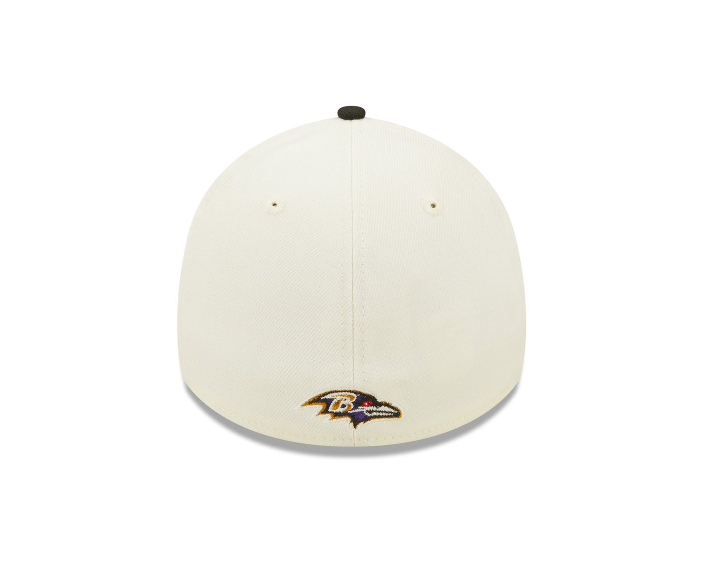 Men's Baltimore Ravens New Era Cream/Black 2022 Sideline 39THIRTY Flex Hat