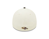 Men's Baltimore Ravens New Era Cream/Black 2022 Sideline 39THIRTY Flex Hat - Pro Jersey Sports