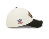 Men's Baltimore Ravens New Era Cream/Black 2022 Sideline 39THIRTY Flex Hat - Pro Jersey Sports