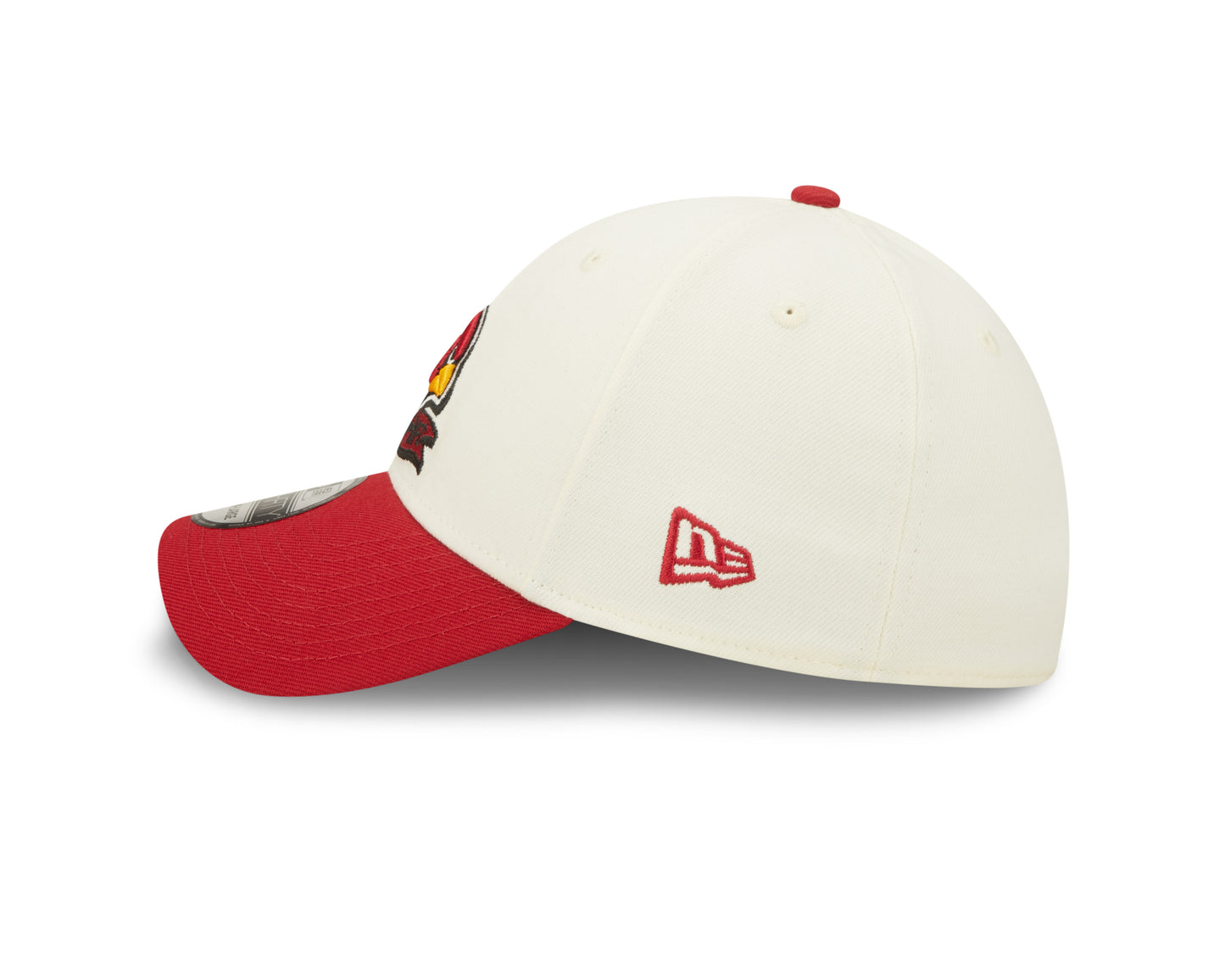 Men's Arizona Cardinals New Era Cream/Red 2022 Sideline 39THIRTY Flex Hat