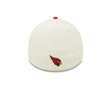 Men's Arizona Cardinals New Era Cream/Red 2022 Sideline 39THIRTY Flex Hat - Pro Jersey Sports